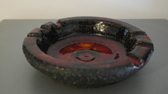 Image 1 of Posacenere vintage in ceramica Fat-Lava anni '70