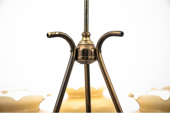 Image 1 of Lustre, années 1950, Pologne.