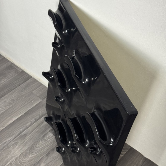 Image 1 of Slab coat rack by De Pas, D'Urbino & Lomazzi for Longato, Italy, 1960s