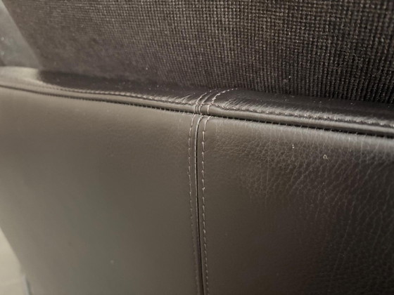 Image 1 of B&amp;B Italia Design Divano Lounge Divano Pelle Marrone Scuro