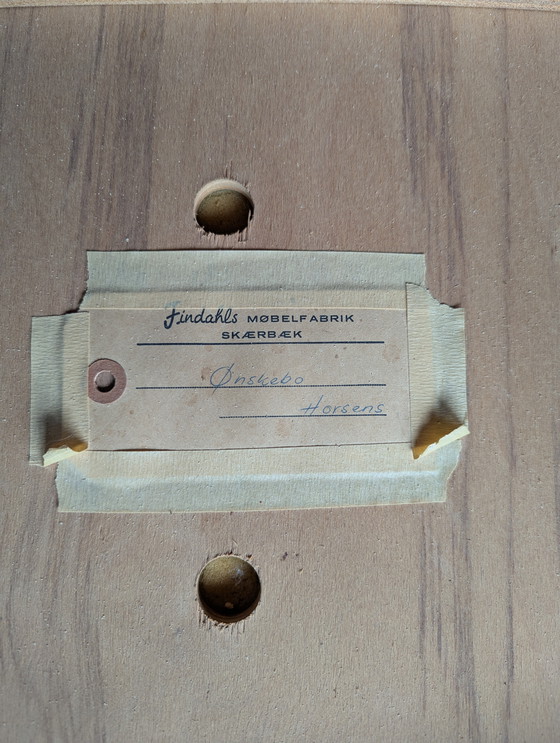 Image 1 of 5x sedie da pranzo danesi vintage in teak - Findahls møbelfabrik