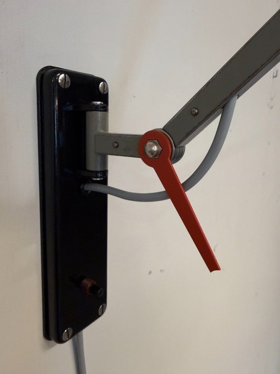Gispen 4050 Panama Wall light – Wim Rietveld, 1956 – Metal, Plastic (photo 11 of 12)