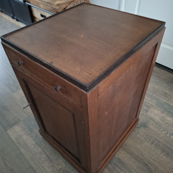 Image 1 of Amsterdam School filing cabinet with drawer