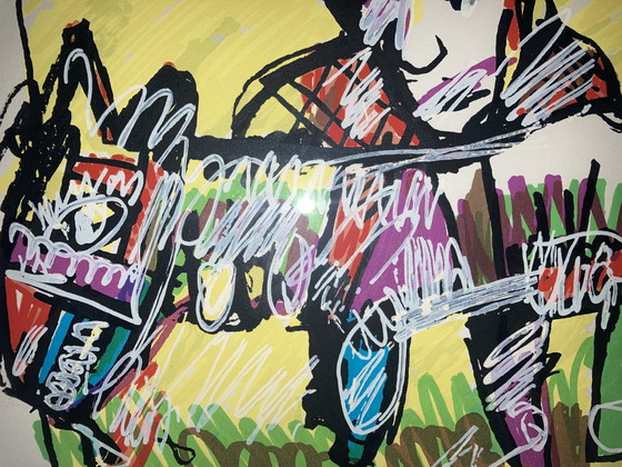 Image 1 of Screen print Herman Brood