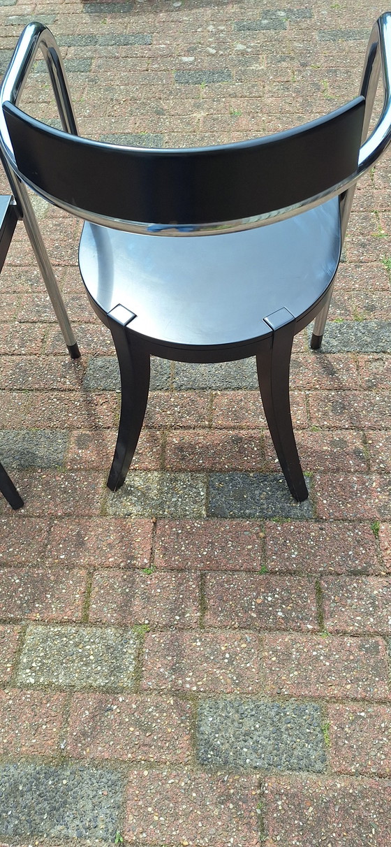 Image 1 of 4 pezzi sedie da pranzo Zanotta fauna