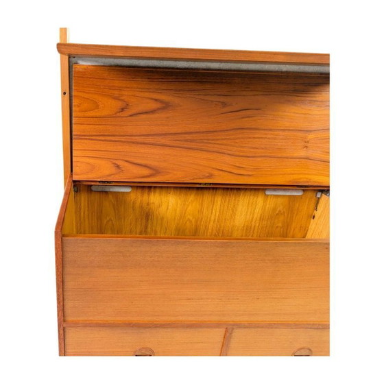 Image 1 of Original Midcentury Poul Cadovius wall shelf Royal Cado 1960 Teak3