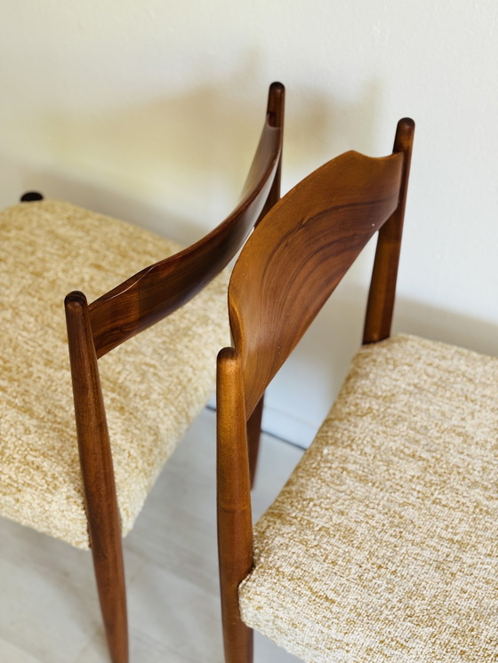Image 1 of Set Of 4 Vintage Danish Chairs 1960s