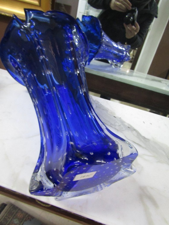 Image 1 of 1950s MURANO GLASS VASE