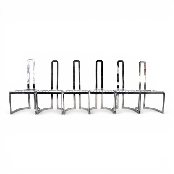 Image 1 of Set di 6 sedie da pranzo postmoderne Allmilmö, 1980