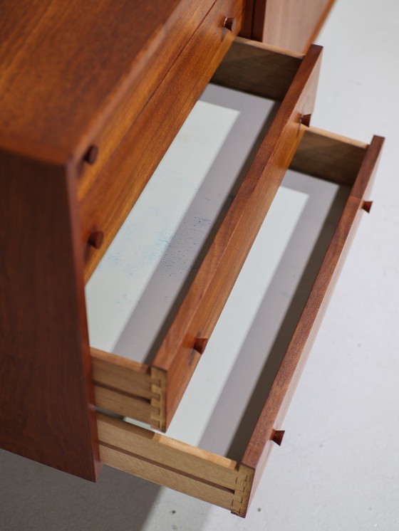 Image 1 of Sideboard with drawers teak Danish vintage