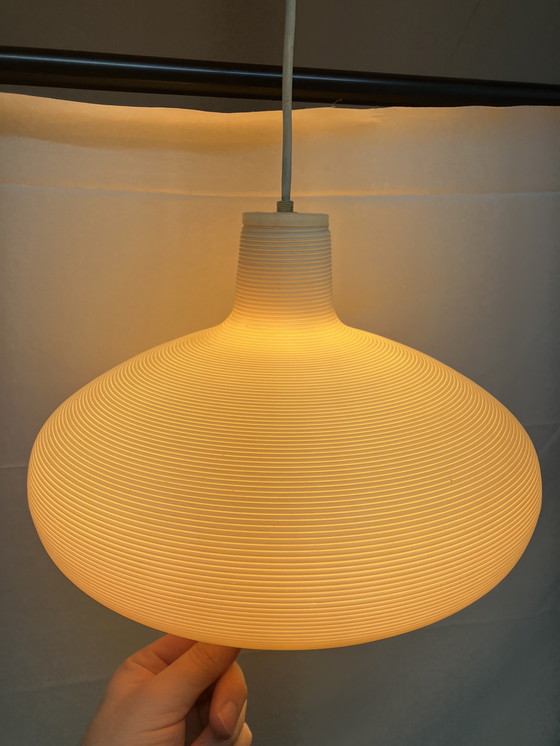 Image 1 of Vintage jaren 60 Rotaflex hanglamp met originele plafondkap!