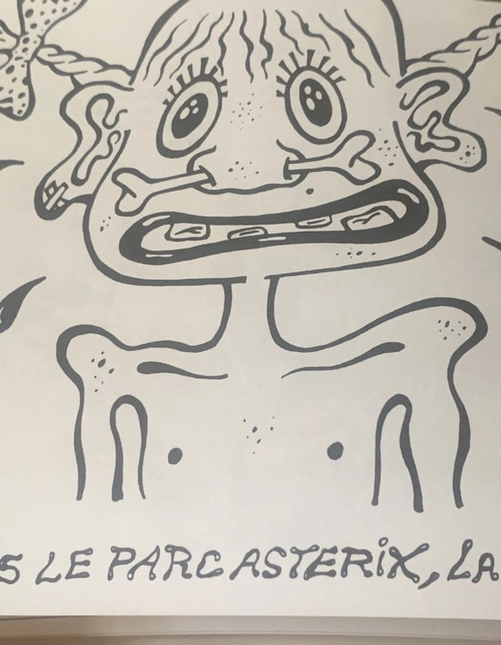 26/28 Dibujos inéditos Place de la Réunion, París XXe – Primavera 1990 – Wolinski - Slocombe (photo 14 of 15)