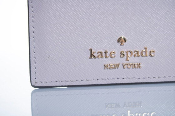 Kate Spade, Lilac Leather Cardholder With Pearls – Wallets & small leather goods, Calfskin (photo 3 of 5)