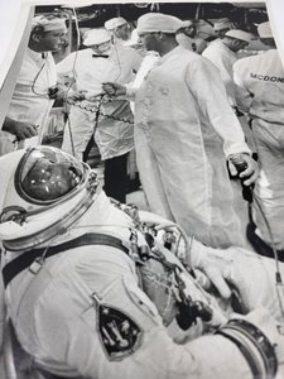 Image 1 of Fotografía original Misión Gemini XI Charles Pete Conrad EE.UU. 1966