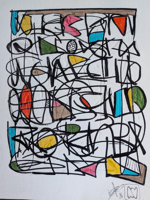 Painting with certificate