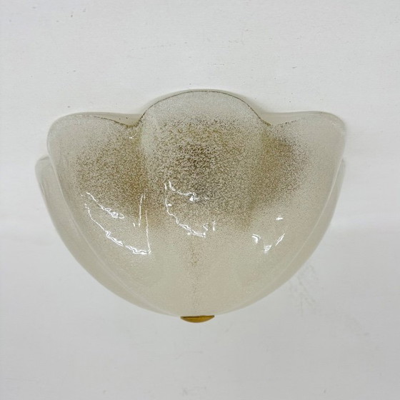 Image 1 of Lampada da soffitto italiana in vetro La Murrina, anni '70