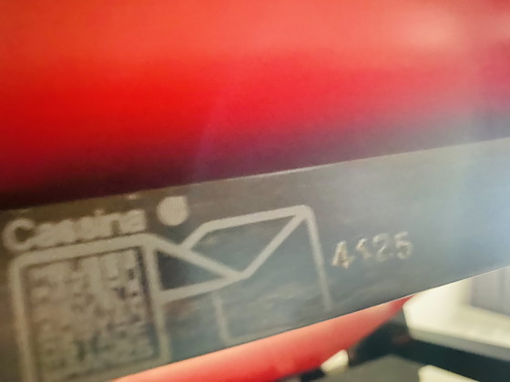 Image 1 of Cassina. Sedia originale rossa e blu