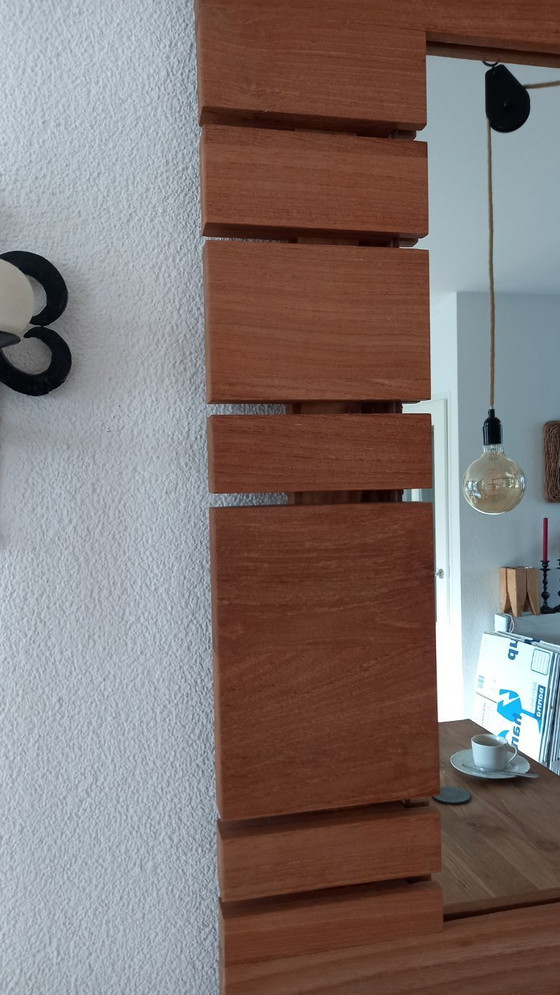 Image 1 of Miroir en teck 140 x 81