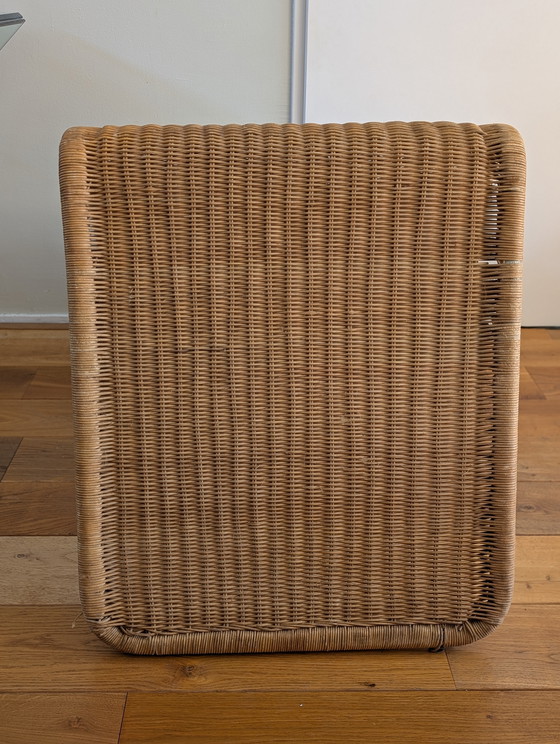 Image 1 of Vintage IKEA Hestra rotan loungestoel – jaren 80