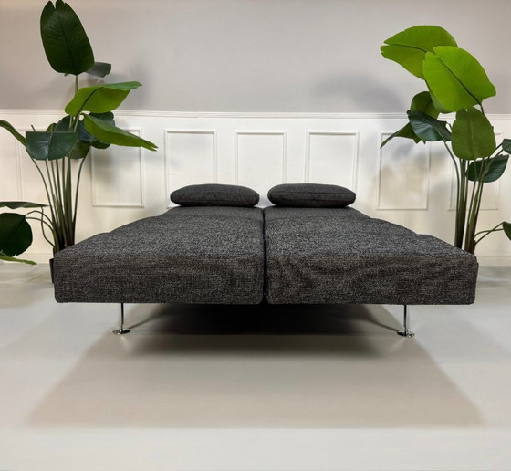 Image 1 of Brühl Moule Kleine Bank (Tentoonstellingsmodel, Stof Grijs) Logeerbed