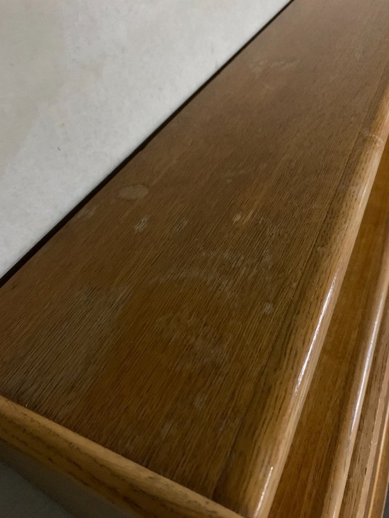 Image 1 of Pastoe secretaire of wandkast oak serie  BE04