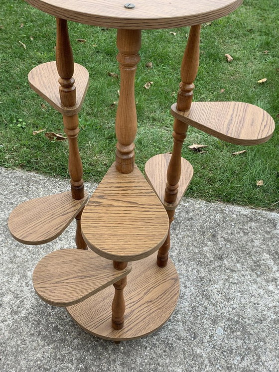 Porta piante vintage, Ungheria, anni '60 – Legno (photo 3 of 6)