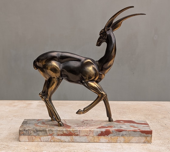 Image 1 of Art Deco Antelope