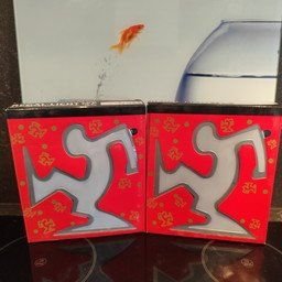 La Linea - Lamp after Osvaldo Cavandoli, Keith Haring - Set of 2 1990