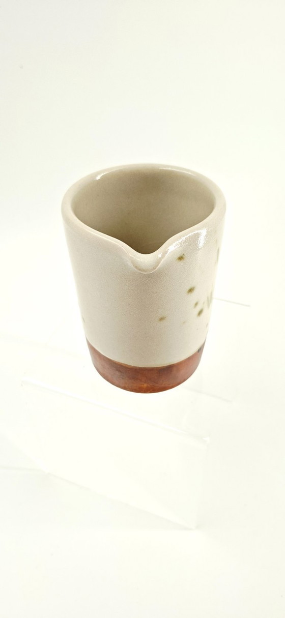 Image 1 of Small stoneware pitcher — La Colombe Pottery, 1970s