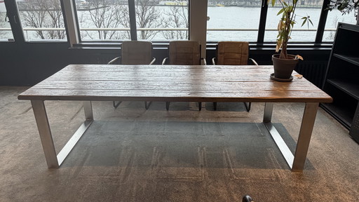 Rofra Home eettafel reclaimed oak 260x100