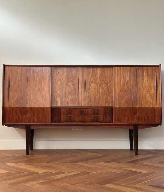 Vintage Wall Unit Danish Design E.W. Bach Wood 1950s/60s – E. W. Bach, Sideboard cabinet (photo 3 of 15)