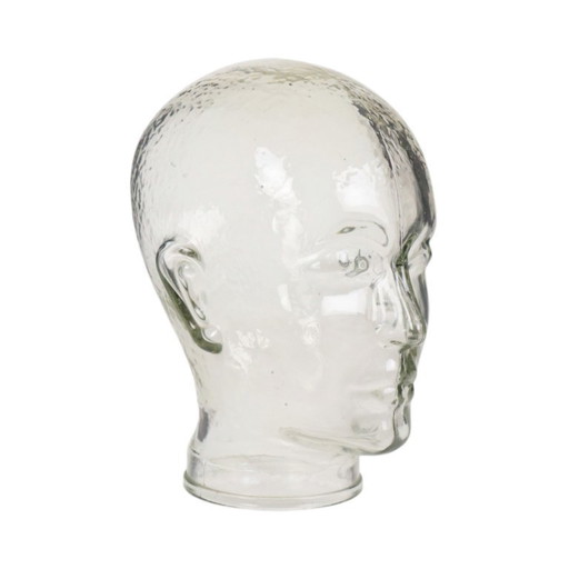 Vintage Glass Head