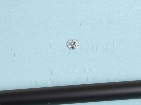 Image 1 of 6x Crassevig Pola Round P/4L sedia blu