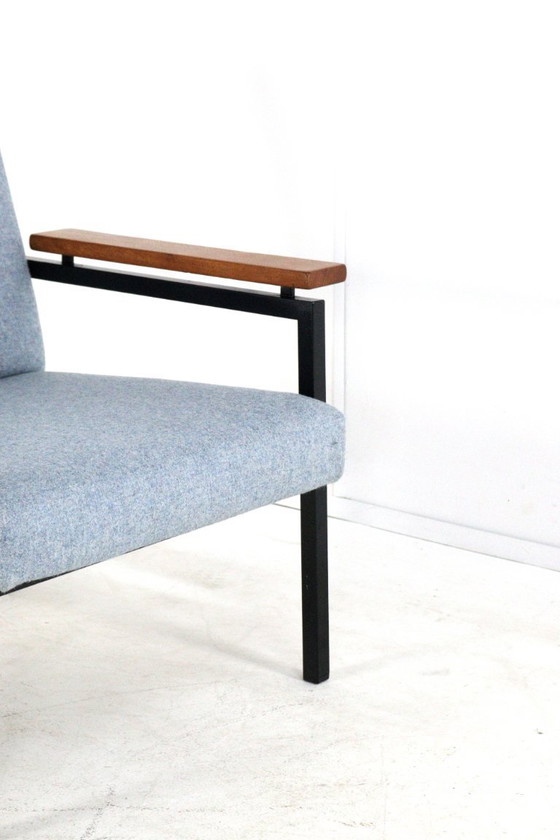 Image 1 of Gijs van der Sluis armchair no. 30 vintage newly upholstered