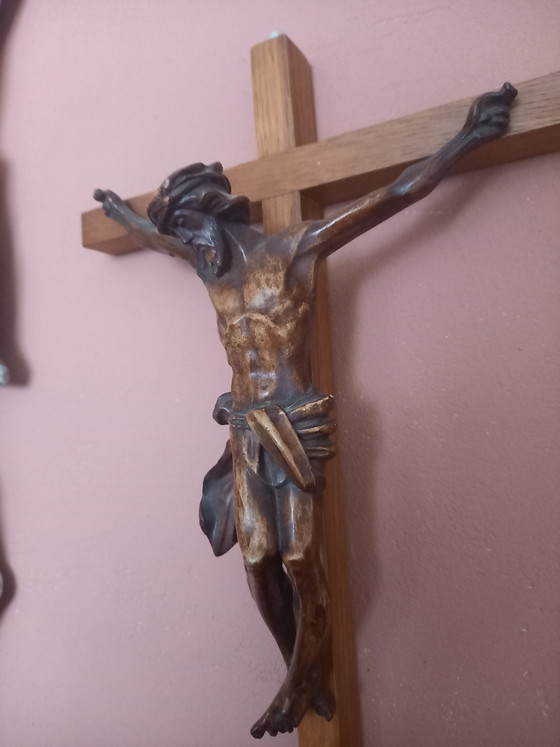 Jésus en bois sur la croix – Sculptures, Wood (photo 6 of 10)