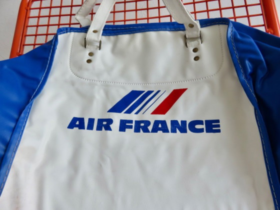 Borsa da viaggio vintage per assistenti di volo Air France, anni '60 – Oggetti decorativi, Skai (photo 7 of 16)