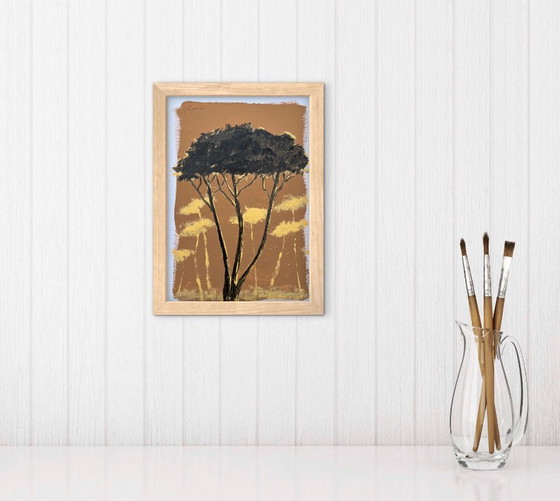 Acrylic and ink on framed A4 paper – Paintings & Drawings (photo 8 of 10)