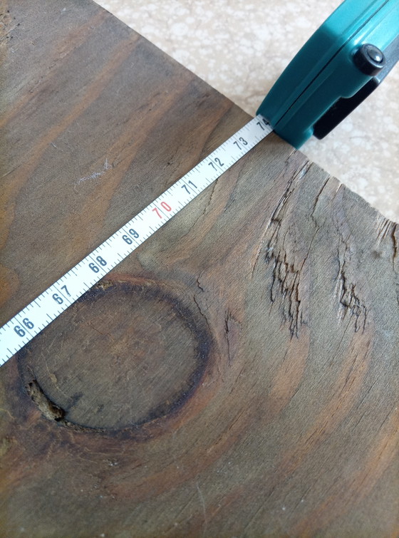 Image 1 of Da una vecchia merceria: espositore in legno per cinture Levi's anni '70, 74*33 cm