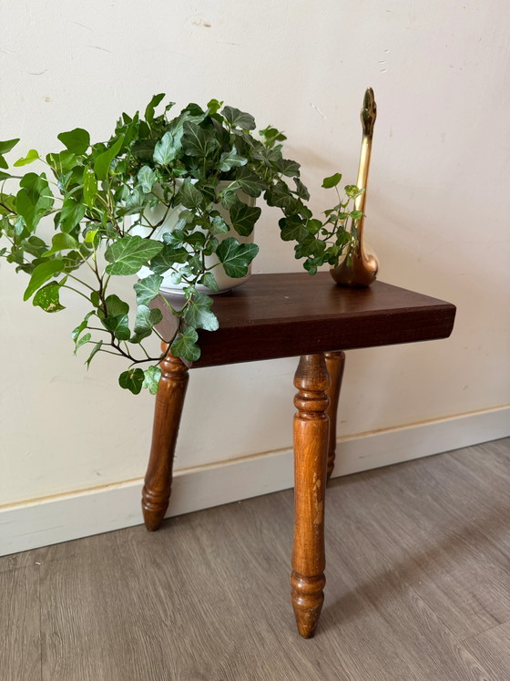 Super cute vintage plant stand – Plant table, Wood (photo 2 of 8)
