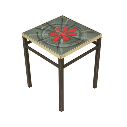 Square Ceramic Plant Table