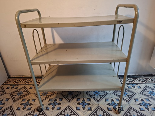 Industriële Trolley, Tubax NV, Mid-century
