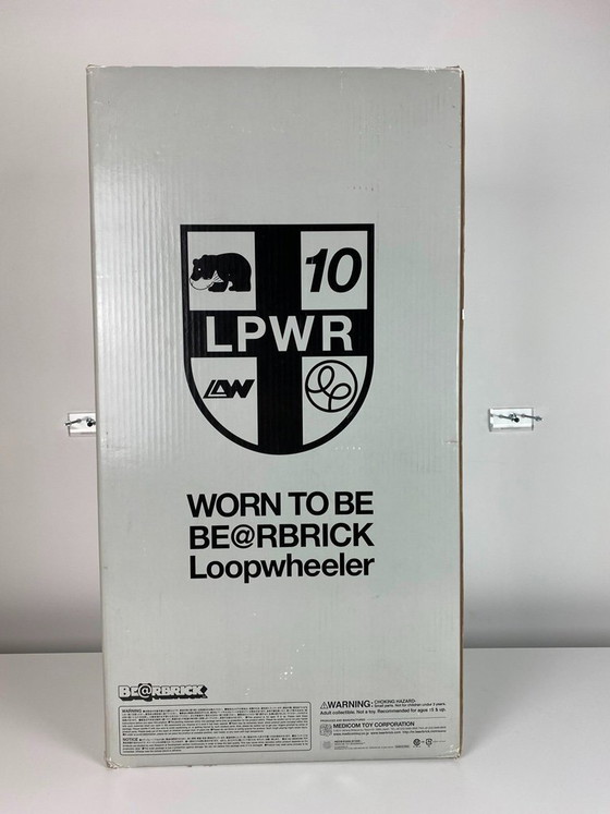 Bearbrick Loopwheeler 1000% Medicom 2009 – Decorative Objects, Canvas, Plastic (photo 15 of 17)