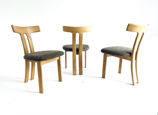 3x chaise de salle à manger vintage '60s