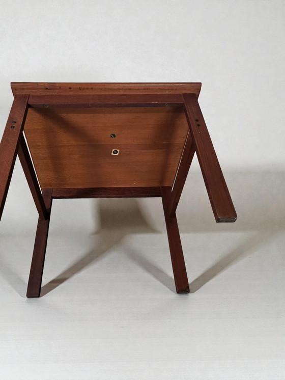 Image 1 of Mid Century Teak Beistelltisch Couchtisch Niel Eilersen 1960er