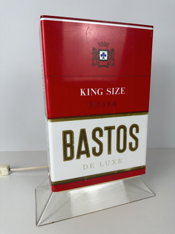 Image 1 of Insegna luminosa pubblicitaria vintage - tabacco