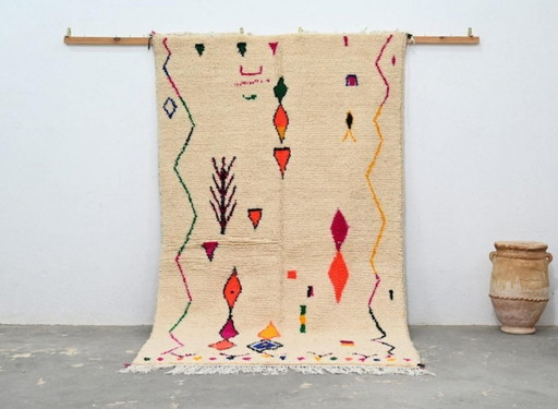 Handgefertigter Teppich aus Wolle Größe 250cmx150cm