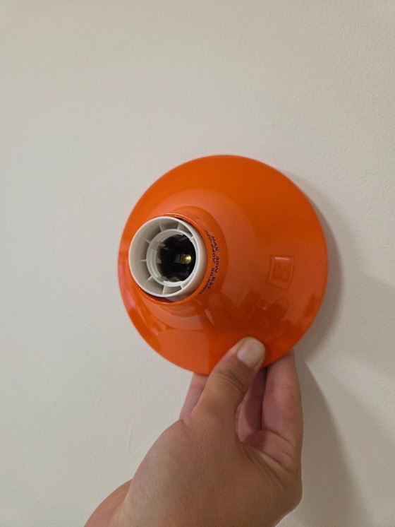 Image 1 of 3x Artemide Teti parete/soffitto arancione