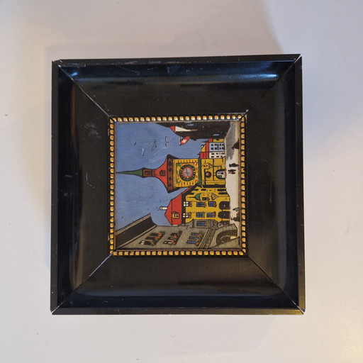 Vintage Painting in Antique Frame