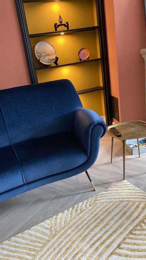 Minotti (Model Albert) Bank – 3 5 zitsbanken, Velvet