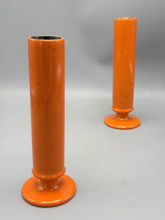 Image 1 of Two vintage ceramic vases